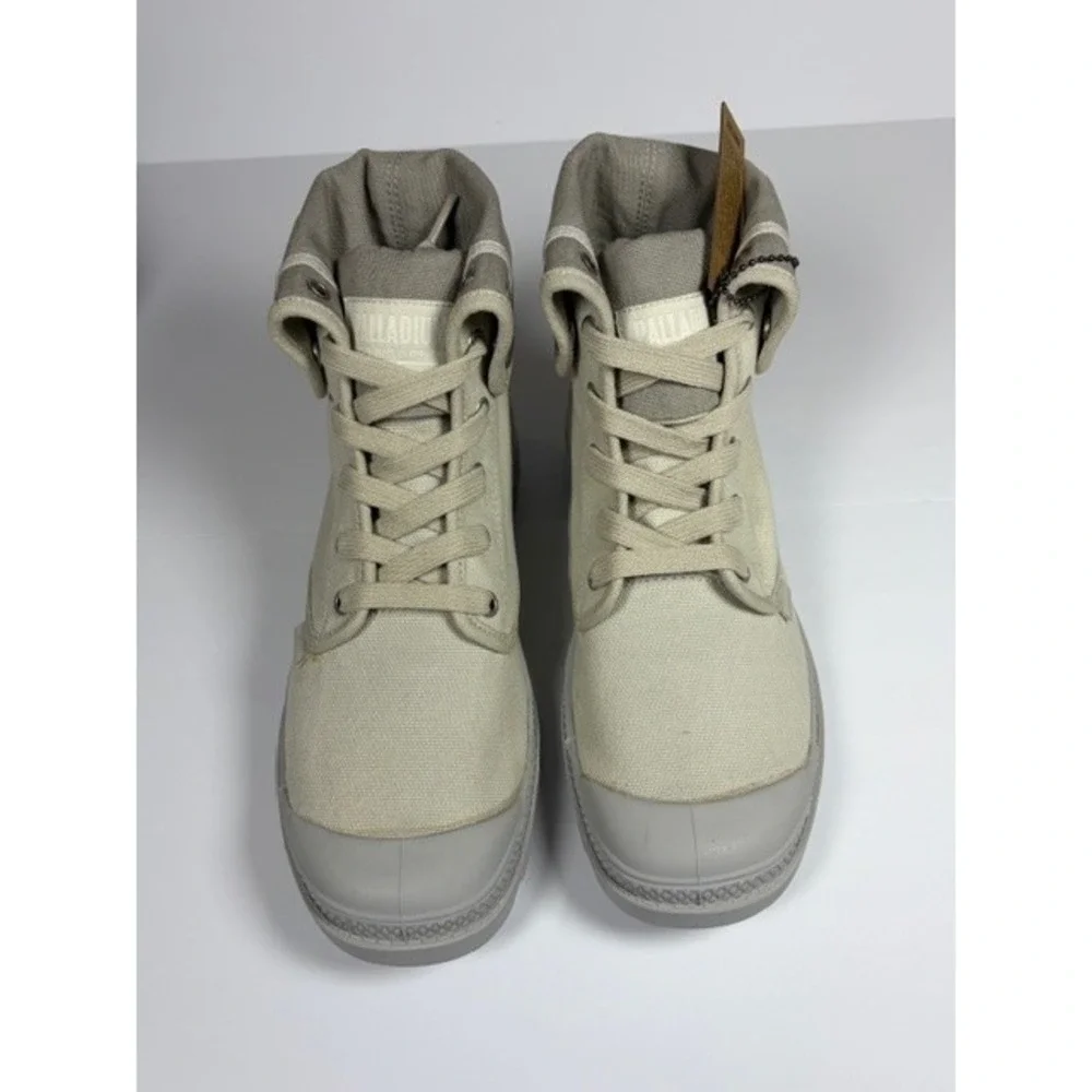 Palladium Baggy Boots Vapor Grey Canvas High Top Fold Down Men's 9 Streetwear